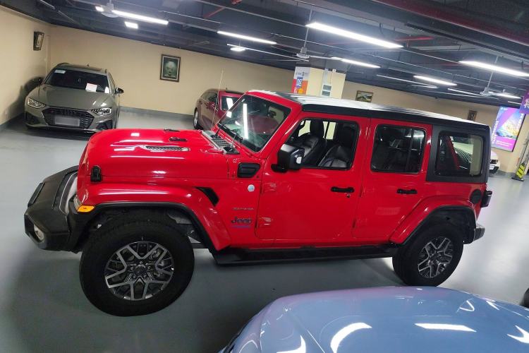 Used Jeep Wrangler New Energy 2021 Four-Door 2.0T 4xe Sahara First Edition Exterior 3