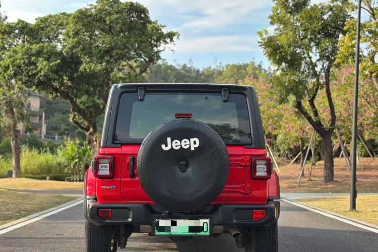 Used Jeep Wrangler New Energy 2021 Four-Door 2.0T 4xe Sahara First Edition Exterior 4