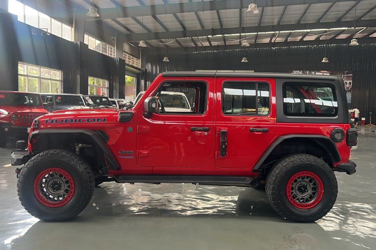 Used Jeep Wrangler New Energy 2021 Four-Door 2.0T 4xe Robin Hood Exterior 5