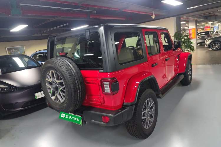 Used Jeep Wrangler New Energy 2021 Four-Door 2.0T 4xe Sahara First Edition Exterior 5