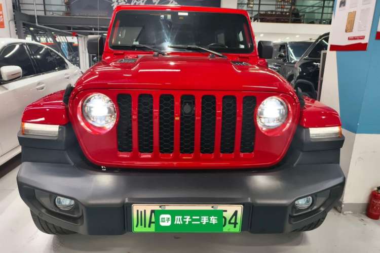 Used Jeep Wrangler New Energy 2021 Four-Door 2.0T 4xe Sahara First Edition Front