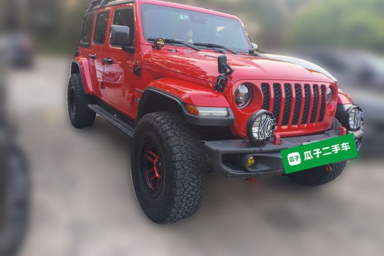 Used Jeep Wrangler New Energy 2021 Four-Door 2.0T 4xe Sahara Front Right 45 Deg