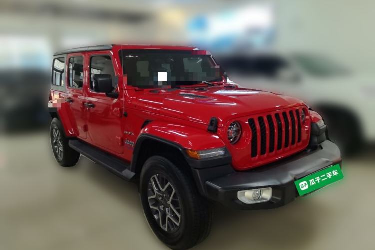 Used Jeep Wrangler New Energy 2021 Four-Door 2.0T 4xe Sahara First Edition Front Right 45 Deg