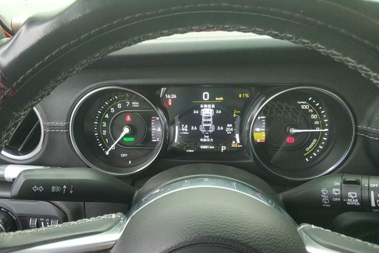 Used Jeep Wrangler New Energy 2021 Four-Door 2.0T 4xe Sahara Instrument Cluster
