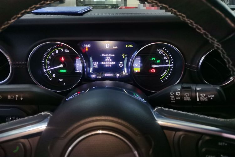 Used Jeep Wrangler New Energy 2021 Four-Door 2.0T 4xe Sahara First Edition Instrument Cluster