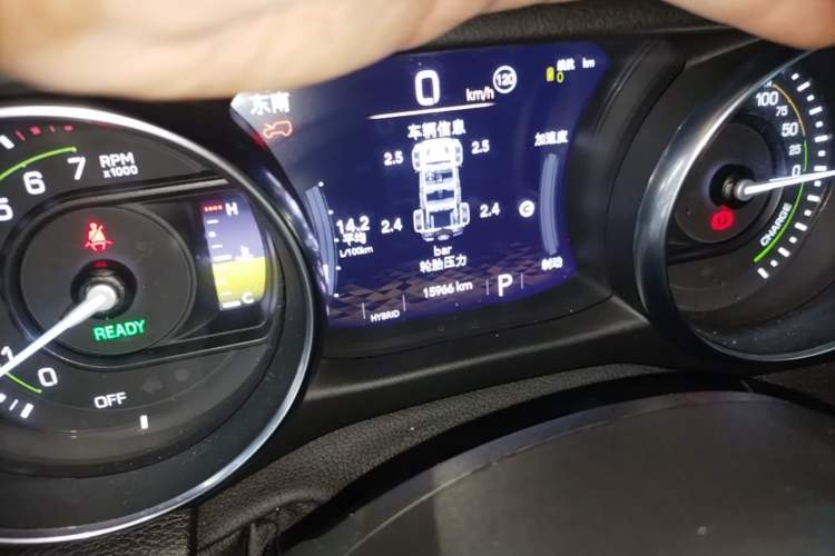 Used Jeep Wrangler New Energy 2021 Four-Door 2.0T 4xe Sahara Instrument Cluster