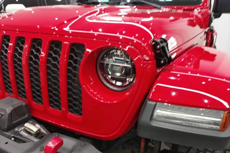 Used Jeep Wrangler New Energy 2021 Four-Door 2.0T 4xe Sahara Left Front Headlight