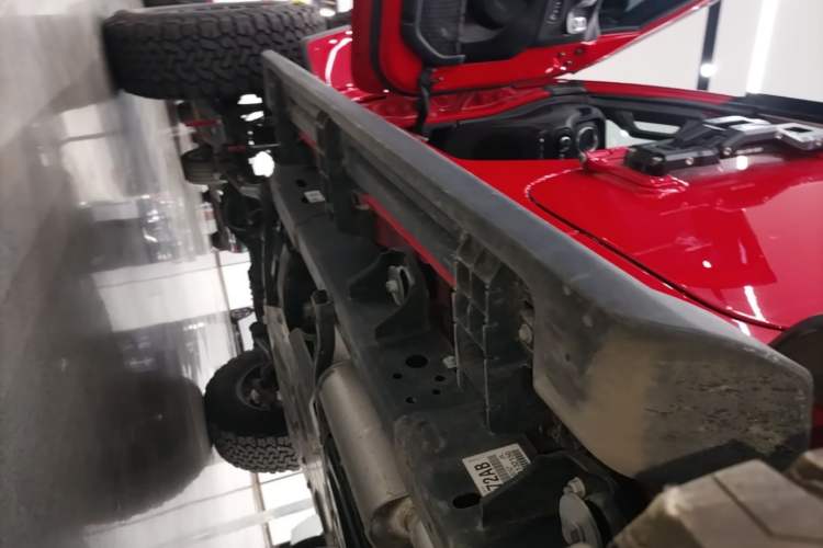 Used Jeep Wrangler New Energy 2021 Four-Door 2.0T 4xe Sahara Left Side Sill