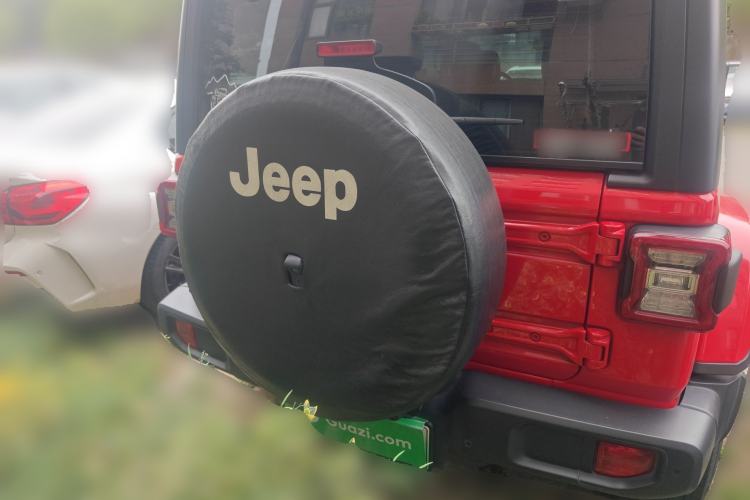 Used Jeep Wrangler New Energy 2021 Four-Door 2.0T 4xe Sahara Rear