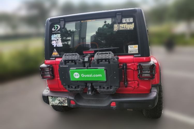 Used Jeep Wrangler New Energy 2021 Four-Door 2.0T 4xe Sahara Rear
