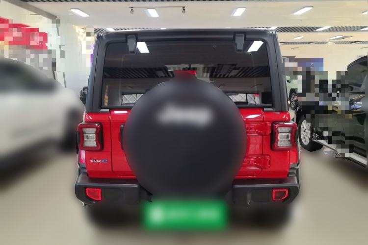 Used Jeep Wrangler New Energy 2021 Four-Door 2.0T 4xe Sahara First Edition Rear