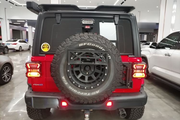 Used Jeep Wrangler New Energy 2021 Four-Door 2.0T 4xe Sahara Rear