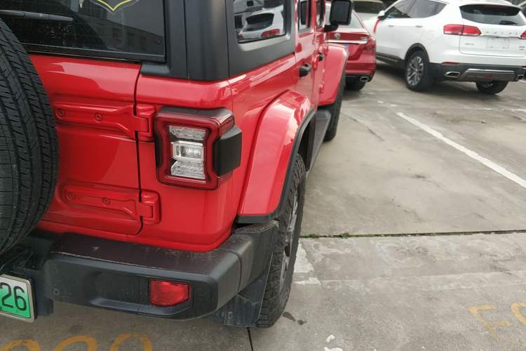 Used Jeep Wrangler New Energy 2021 Four-Door 2.0T 4xe Sahara Right Rear Taillight