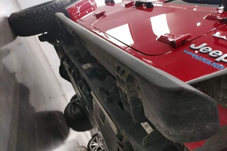 Used Jeep Wrangler New Energy 2021 Four-Door 2.0T 4xe Sahara Right Side Sill