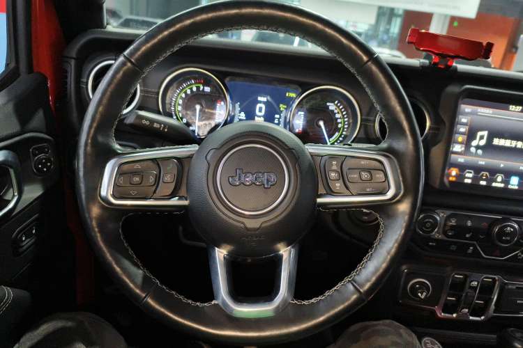 Used Jeep Wrangler New Energy 2021 Four-Door 2.0T 4xe Sahara First Edition Steering Wheel