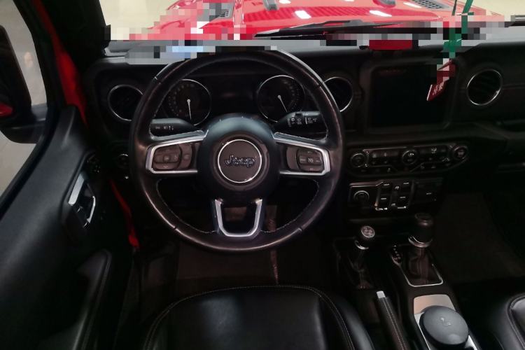 Used Jeep Wrangler New Energy 2021 Four-Door 2.0T 4xe Sahara First Edition Steering Wheel