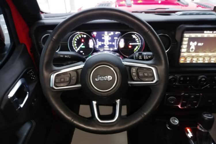 Used Jeep Wrangler New Energy 2021 Four-Door 2.0T 4xe Sahara Steering Wheel