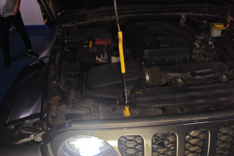 Used Jeep Wrangler New Energy 2021 Four-Door 2.0T 4xe Sahara First Edition Engine Bay Right