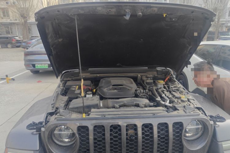 Used Jeep Wrangler New Energy 2021 Four-Door 2.0T 4xe Sahara First Edition Engine Bay
