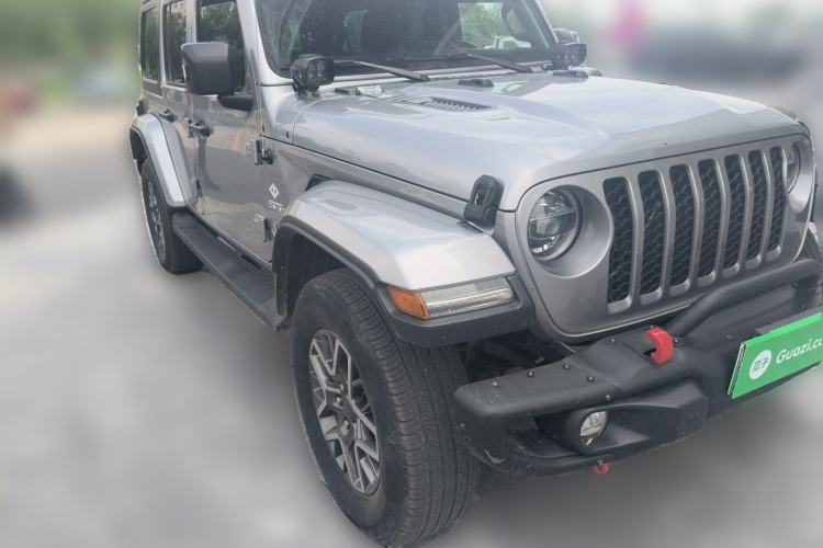 Used Jeep Wrangler New Energy 2021 Four-Door 2.0T 4xe Sahara First Edition Front Right 45 Deg