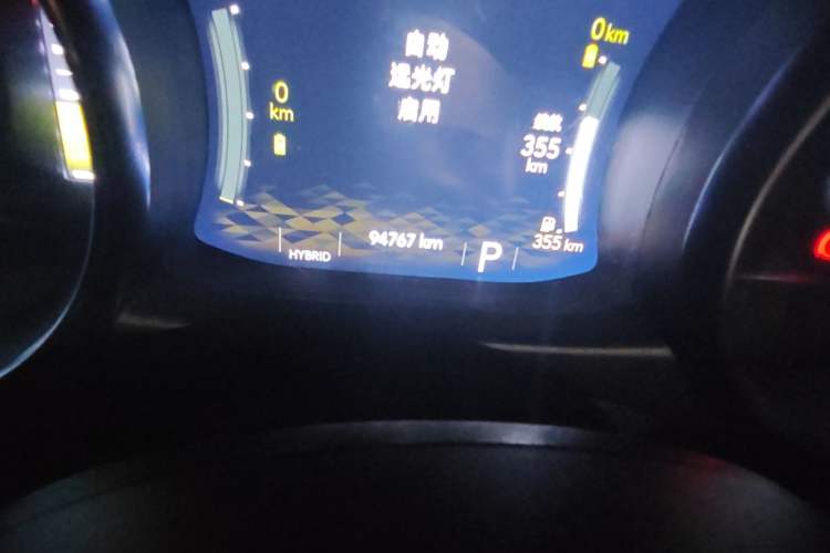 Used Jeep Wrangler New Energy 2021 Four-Door 2.0T 4xe Sahara First Edition Odometer Close Up