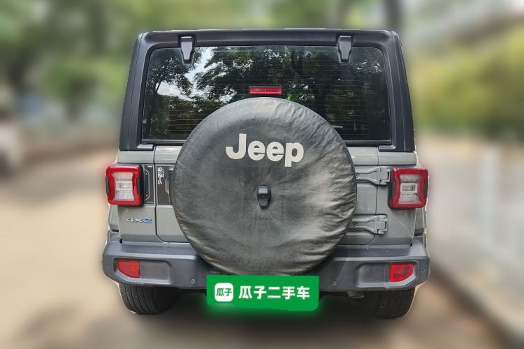 Used Jeep Wrangler New Energy 2021 Four-Door 2.0T 4xe Sahara Rear