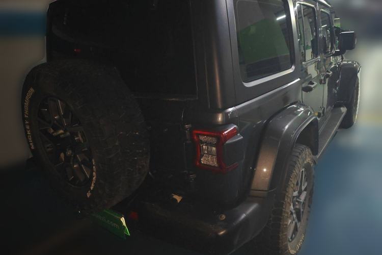 Used Jeep Wrangler New Energy 2021 Four-Door 2.0T 4xe Sahara First Edition Rear Right 45 Deg