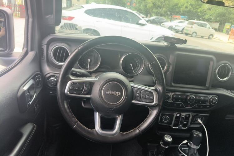 Used Jeep Wrangler New Energy 2021 Four-Door 2.0T 4xe Sahara First Edition Steering Wheel