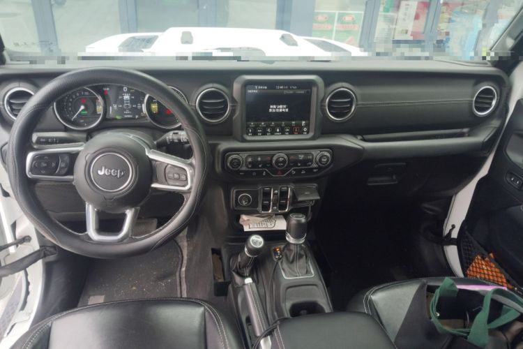 Used Jeep Wrangler New Energy 2021 Four-Door 2.0T 4xe Sahara First Edition Audio And AC Panel