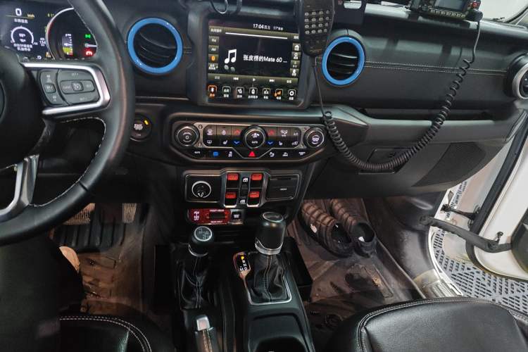 Used Jeep Wrangler New Energy 2021 Four-Door 2.0T 4xe Sahara Audio And AC Panel