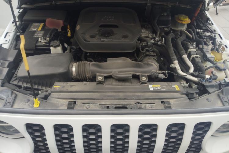 Used Jeep Wrangler New Energy 2021 Four-Door 2.0T 4xe Sahara First Edition Engine Bay