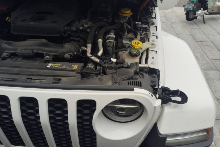 Used Jeep Wrangler New Energy 2021 Four-Door 2.0T 4xe Sahara First Edition Engine Bay Left
