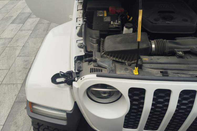 Used Jeep Wrangler New Energy 2021 Four-Door 2.0T 4xe Sahara First Edition Engine Bay Right