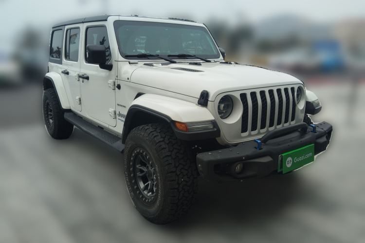 Used Jeep Wrangler New Energy 2021 Four-Door 2.0T 4xe Sahara First Edition Front Right 45 Deg