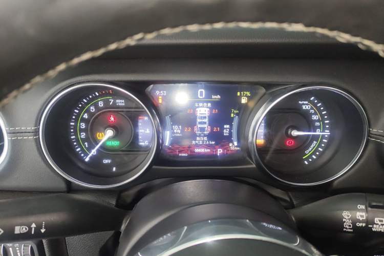 Used Jeep Wrangler New Energy 2021 Four-Door 2.0T 4xe Sahara Instrument Cluster