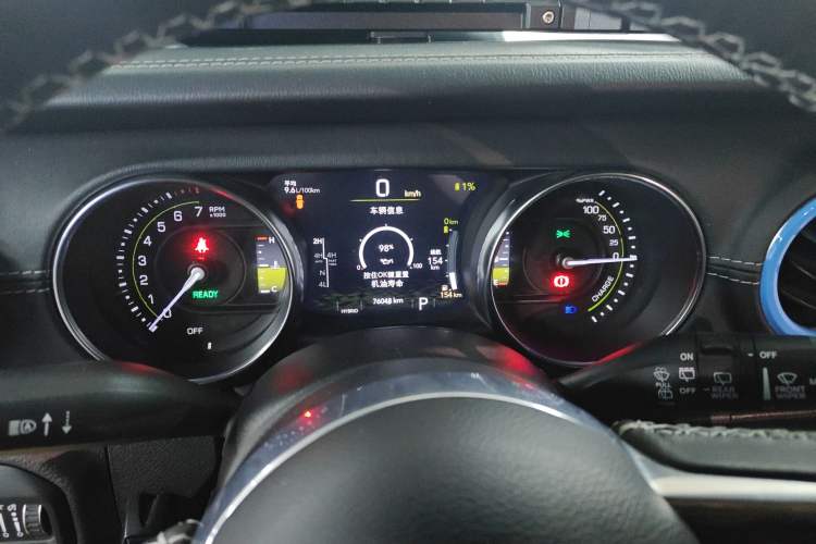 Used Jeep Wrangler New Energy 2021 Four-Door 2.0T 4xe Sahara Instrument Cluster
