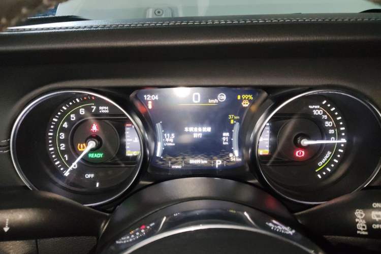 Used Jeep Wrangler New Energy 2021 Four-Door 2.0T 4xe Sahara Instrument Cluster