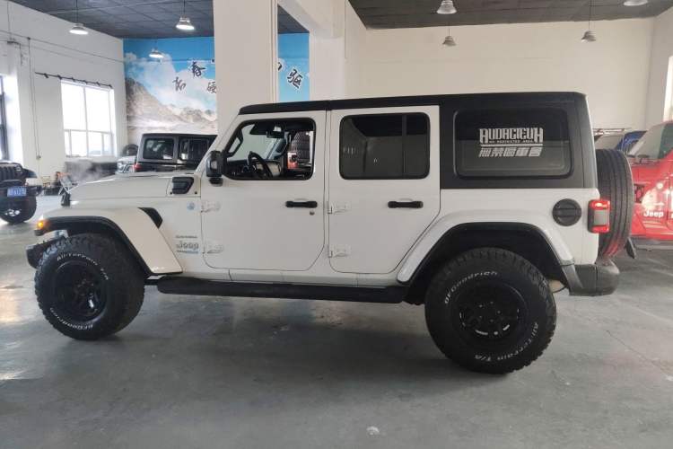 Used Jeep Wrangler New Energy 2021 Four-Door 2.0T 4xe Sahara Left Side