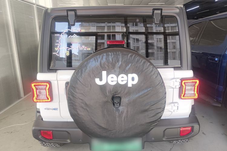 Used Jeep Wrangler New Energy 2021 Four-Door 2.0T 4xe Sahara Rear