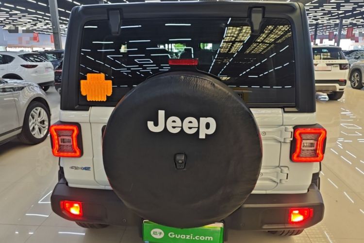 Used Jeep Wrangler New Energy 2021 Four-Door 2.0T 4xe Sahara Rear