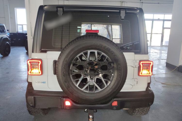 Used Jeep Wrangler New Energy 2021 Four-Door 2.0T 4xe Sahara Rear