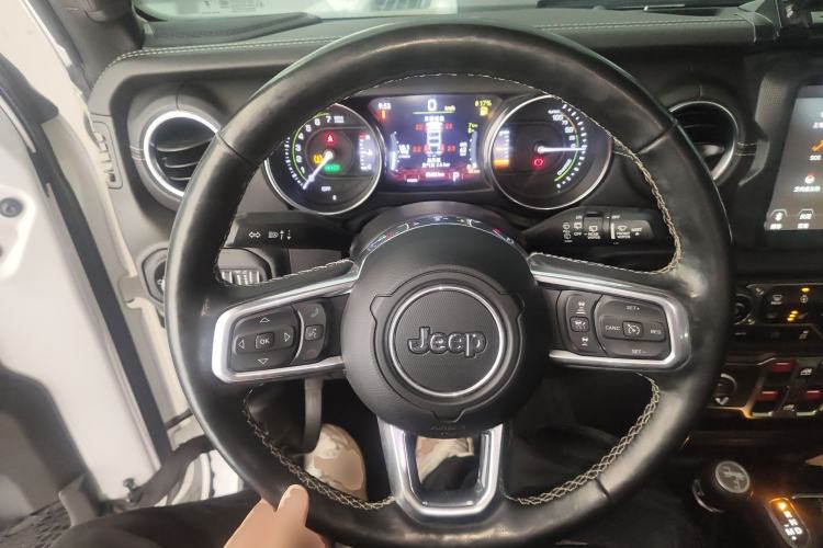 Used Jeep Wrangler New Energy 2021 Four-Door 2.0T 4xe Sahara Steering Wheel