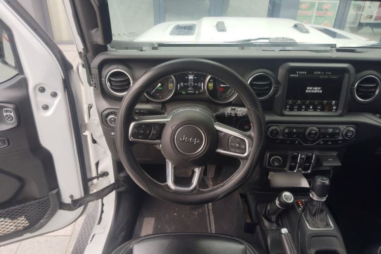 Used Jeep Wrangler New Energy 2021 Four-Door 2.0T 4xe Sahara First Edition Steering Wheel