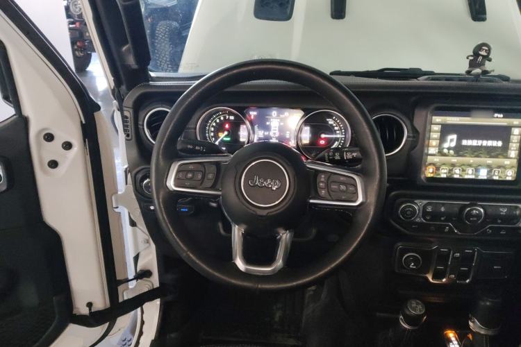 Used Jeep Wrangler New Energy 2021 Four-Door 2.0T 4xe Sahara Steering Wheel