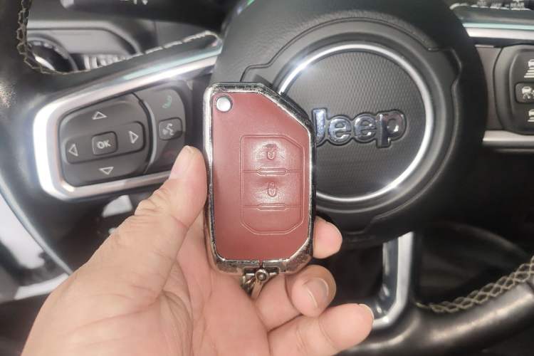 Used Jeep Wrangler New Energy 2021 Four-Door 2.0T 4xe Sahara Vehicle Key