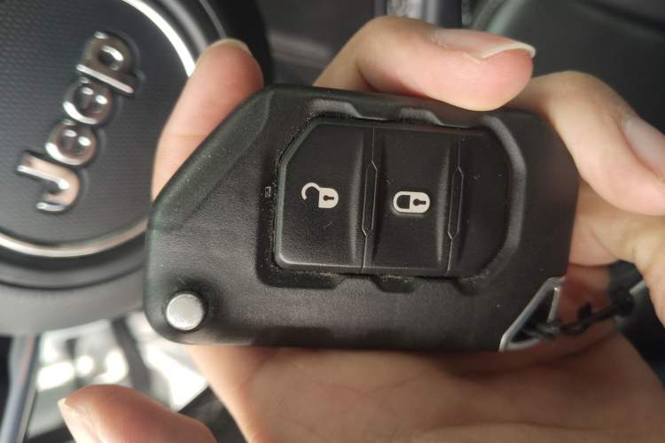 Used Jeep Wrangler New Energy 2021 Four-Door 2.0T 4xe Sahara First Edition Vehicle Key