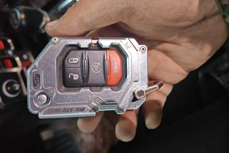 Used Jeep Wrangler New Energy 2021 Four-Door 2.0T 4xe Sahara Vehicle Key