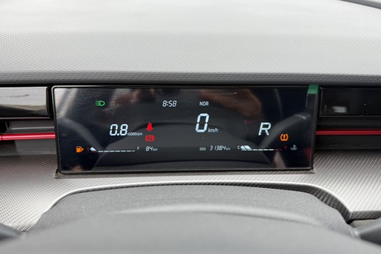 Used JETOUR Dashing 2022 1.6T DCT King SPORT Odometer Close Up