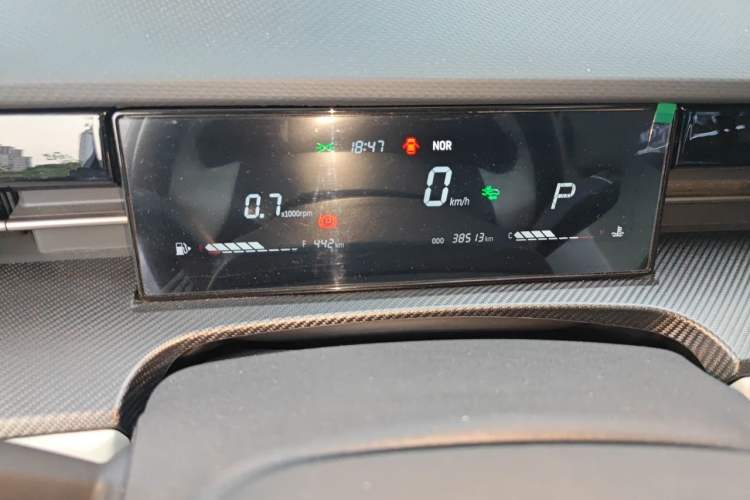 Used JETOUR Dashing 2022 1.6T DCT King SPORT Odometer Close Up