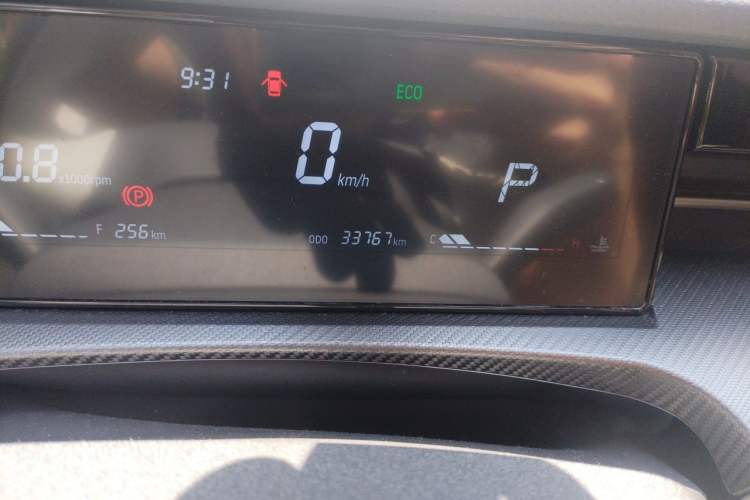 Used JETOUR Dashing 2022 1.6T DCT King SPORT Odometer Close Up